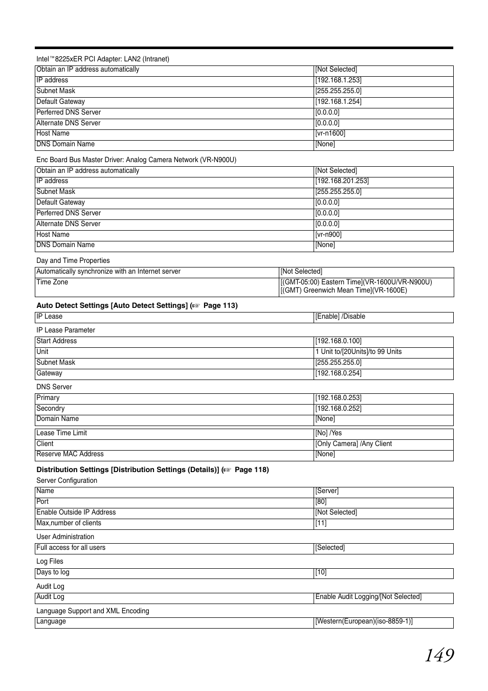 JVC VR-N1600U User Manual | Page 157 / 162