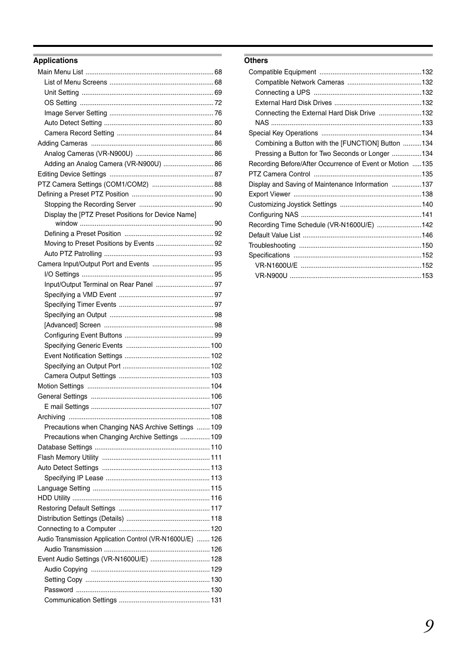 JVC VR-N1600U User Manual | Page 17 / 162
