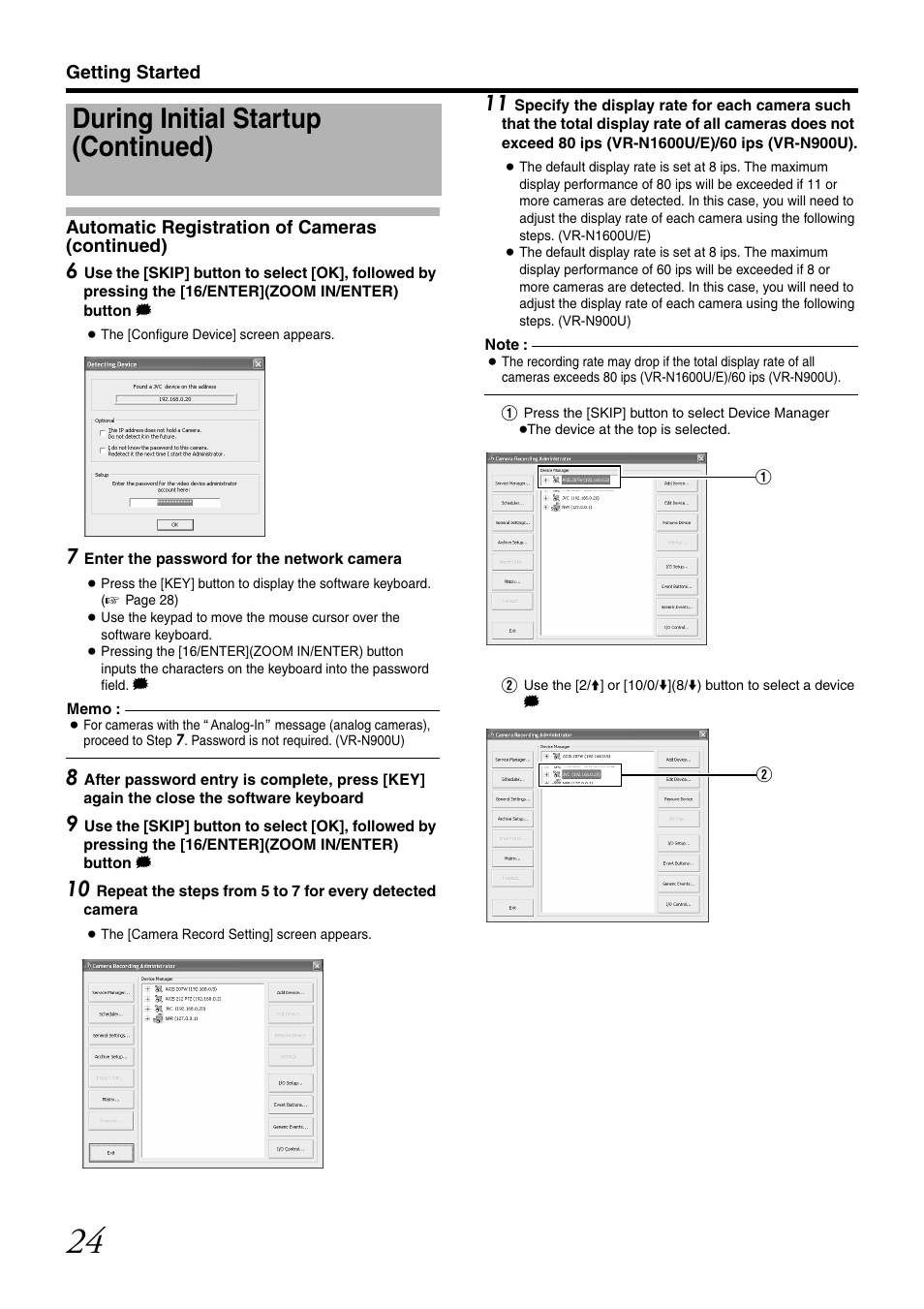 During initial startup (continued) | JVC VR-N1600U User Manual | Page 32 / 162