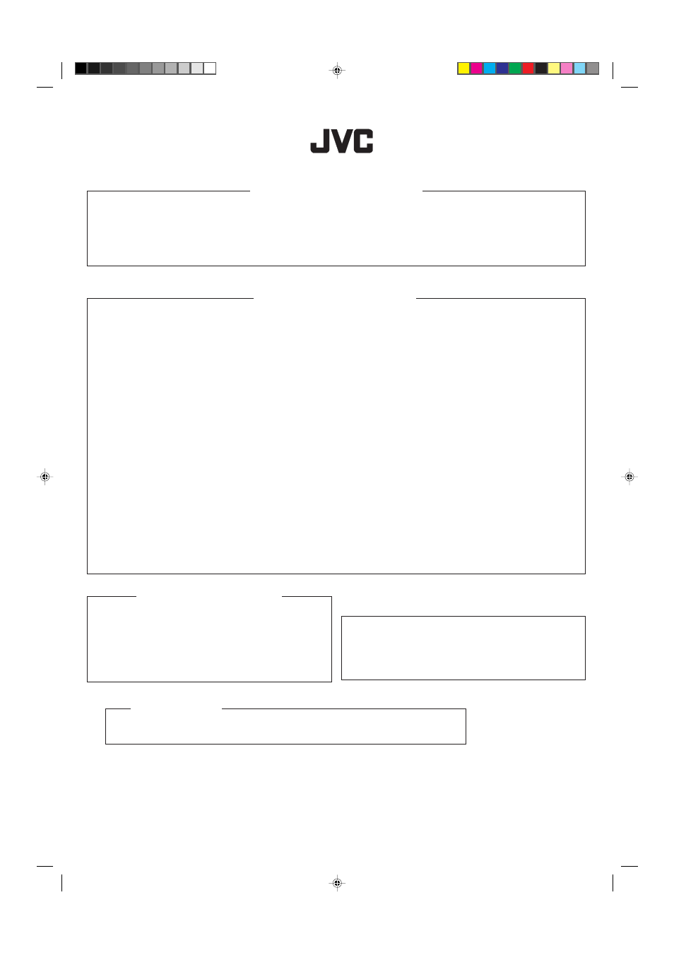 How to locate your jvc service center | JVC XV-D721BK User Manual | Page 58 / 60