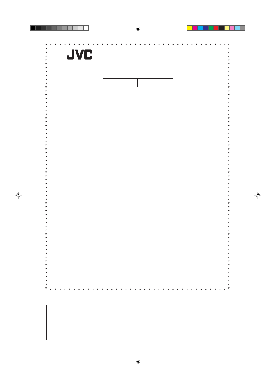 Limited warranty | JVC XV-D721BK User Manual | Page 59 / 60
