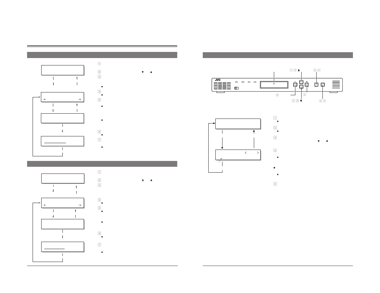 Entering characters | JVC BC-D2300U User Manual | Page 5 / 12