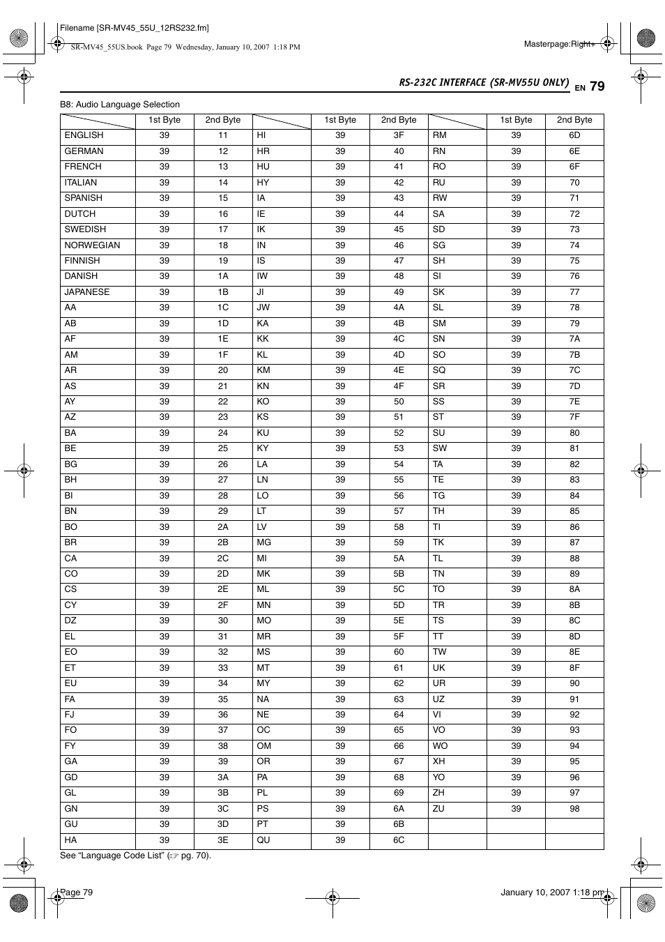 JVC SR MV45U User Manual | Page 79 / 88