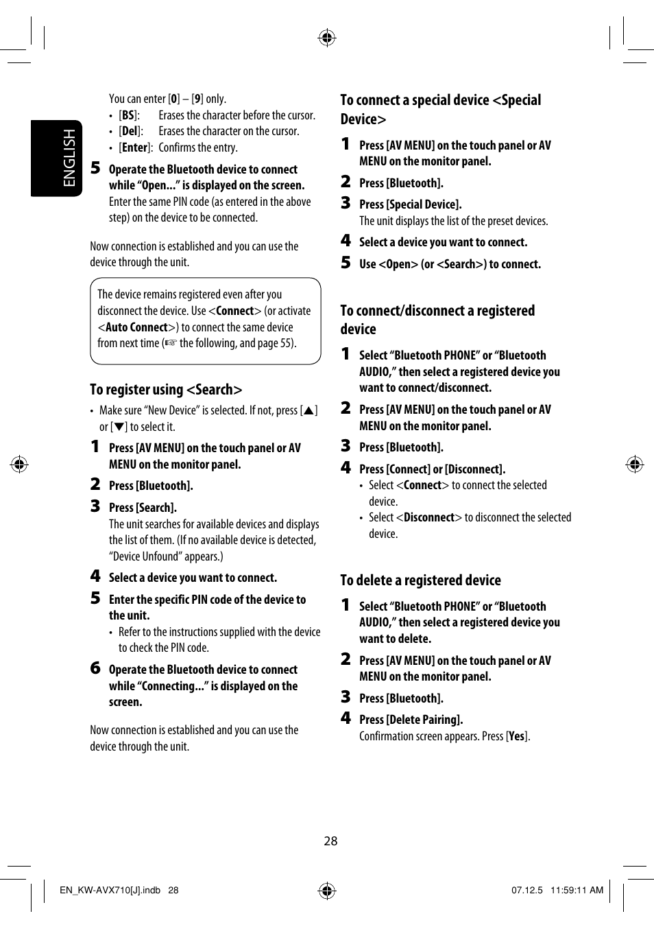 JVC KW-ADV790 User Manual | Page 28 / 207