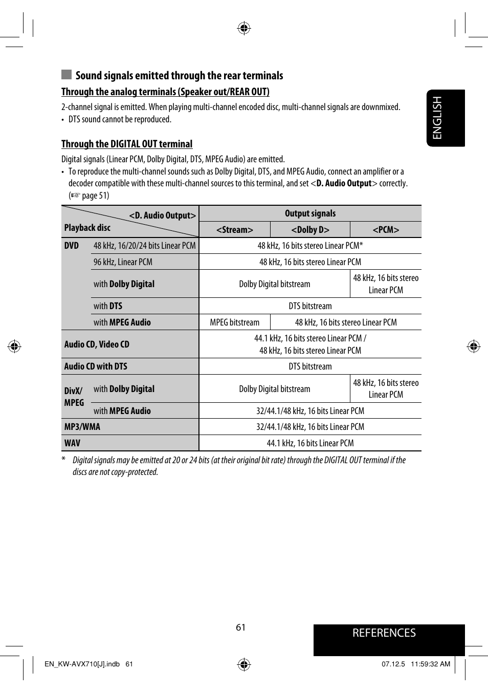 JVC KW-ADV790 User Manual | Page 61 / 207