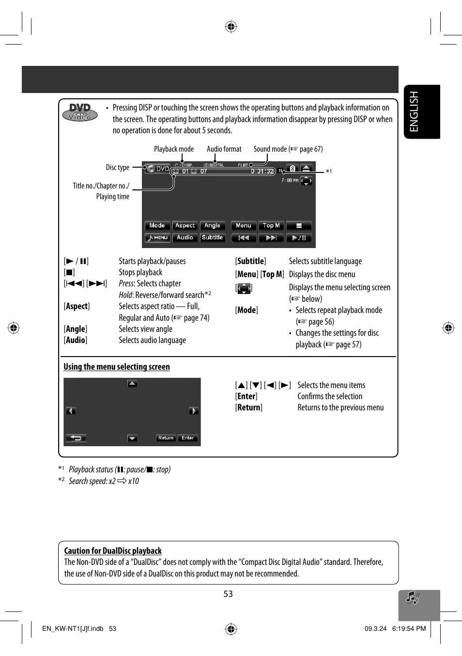 English | JVC KW-NT1 User Manual | Page 53 / 293