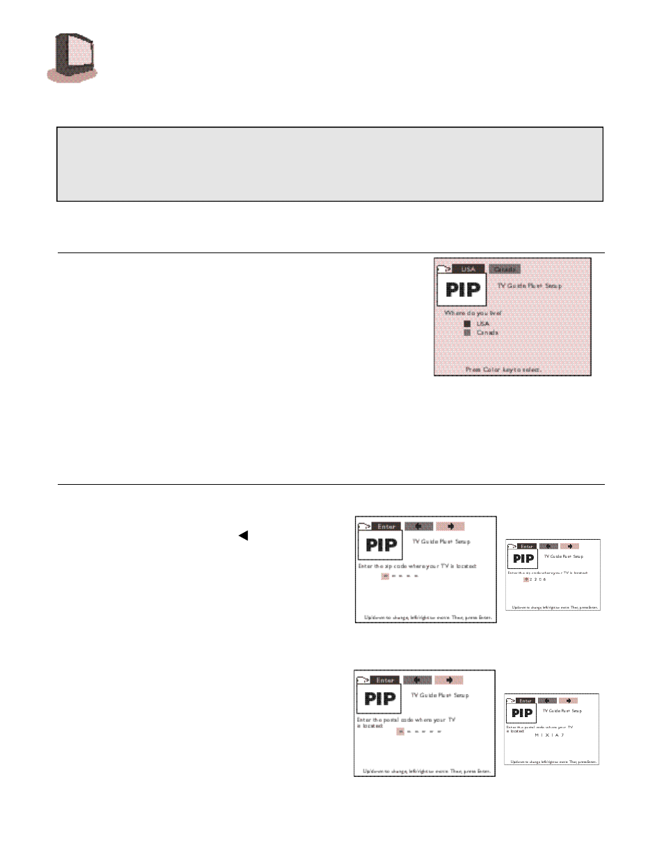 Setting up tv guide plus | JVC AV 36980 User Manual | Page 18 / 48