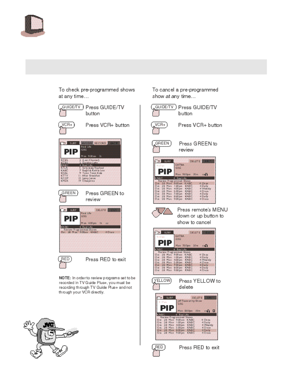 JVC AV 36980 User Manual | Page 30 / 48