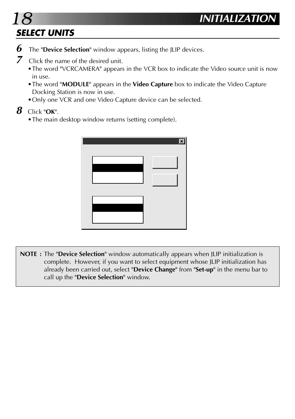 Initialization | JVC 0397MKV*UN*YP User Manual | Page 18 / 68