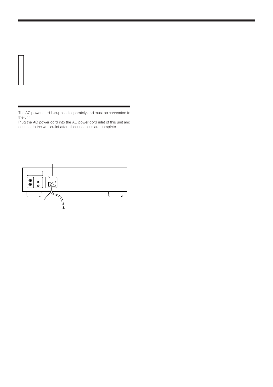 Supplying the power, Page 5 | JVC XL-Z132BK User Manual | Page 10 / 20