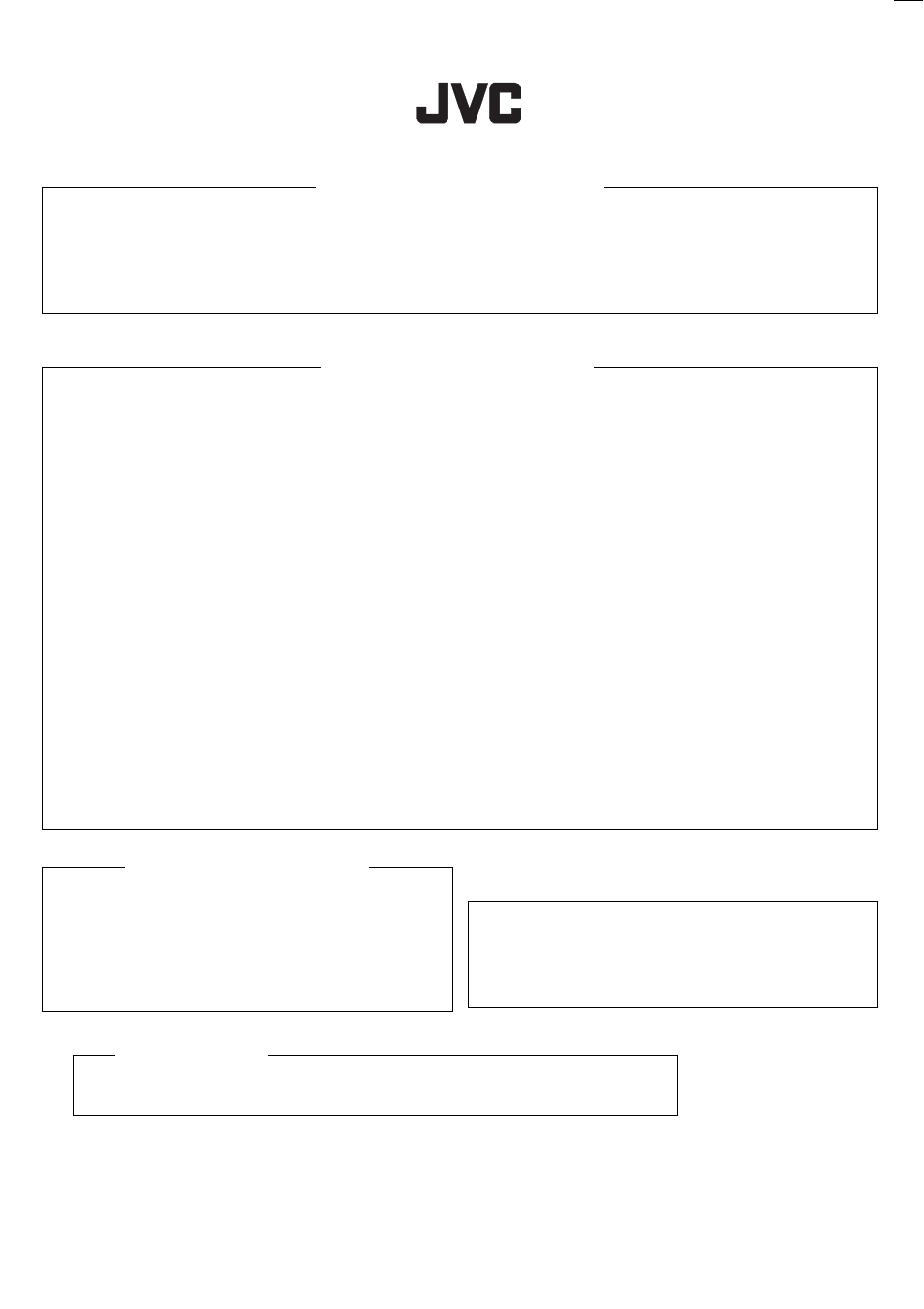 How to locate your jvc service center | JVC XL-Z132BK User Manual | Page 3 / 20