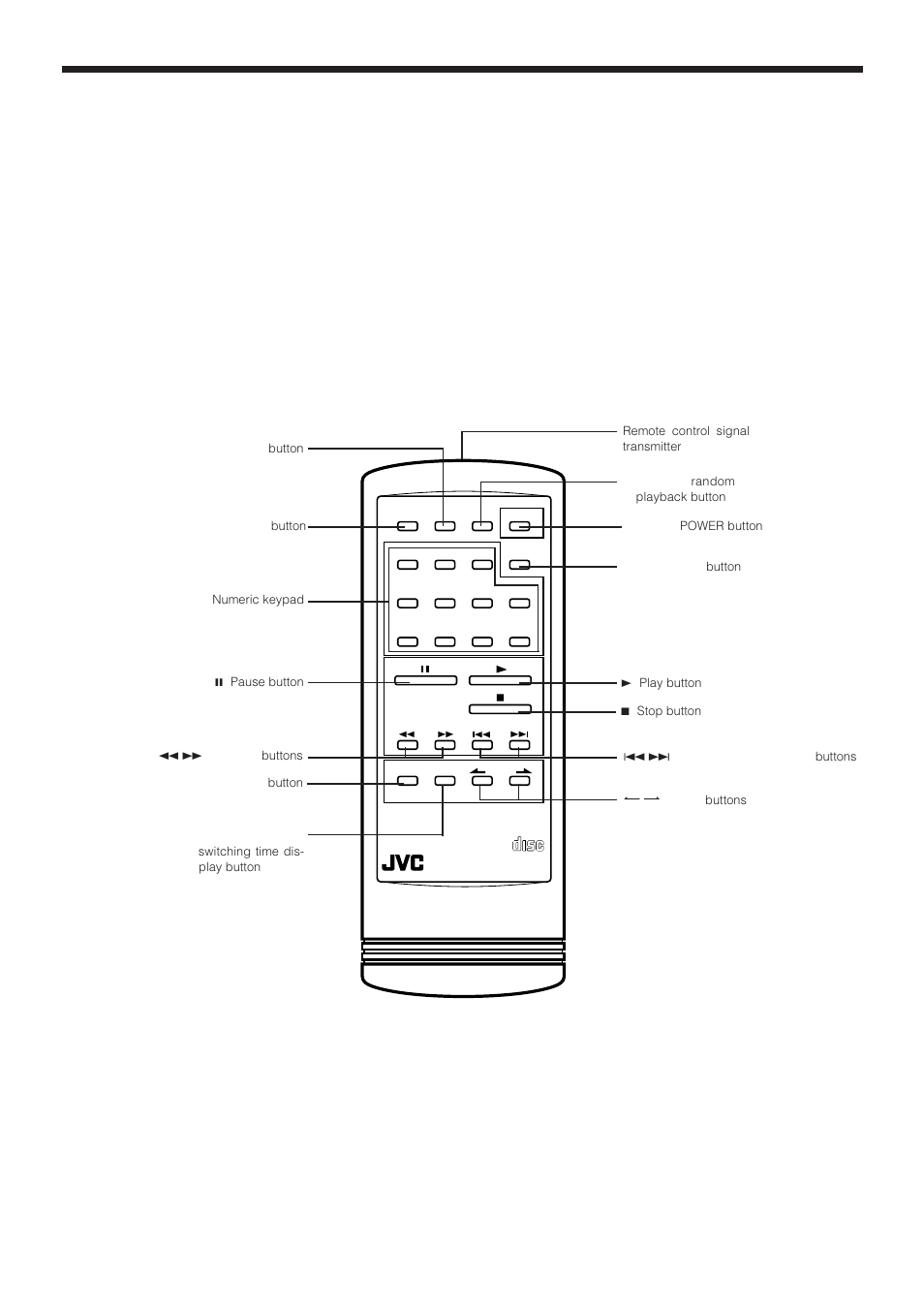 Remote control unit (xl-z232bk only), Page 3 | JVC XL-Z132BK User Manual | Page 8 / 20