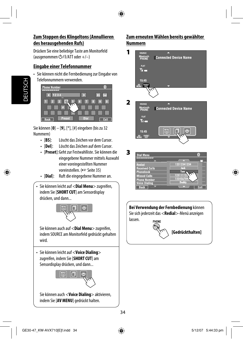 Deutsch | JVC KW-AVX710  EU User Manual | Page 106 / 291