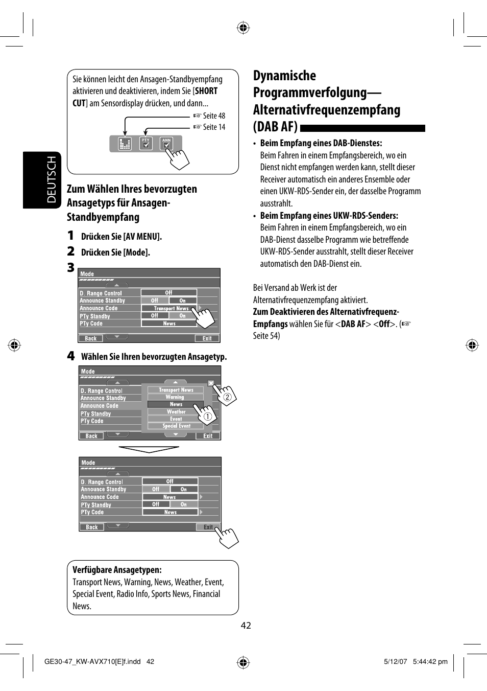 JVC KW-AVX710  EU User Manual | Page 114 / 291