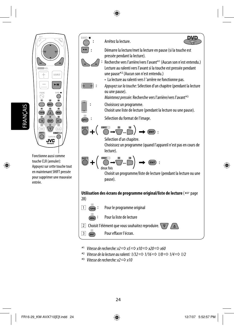 Français | JVC KW-AVX710  EU User Manual | Page 168 / 291