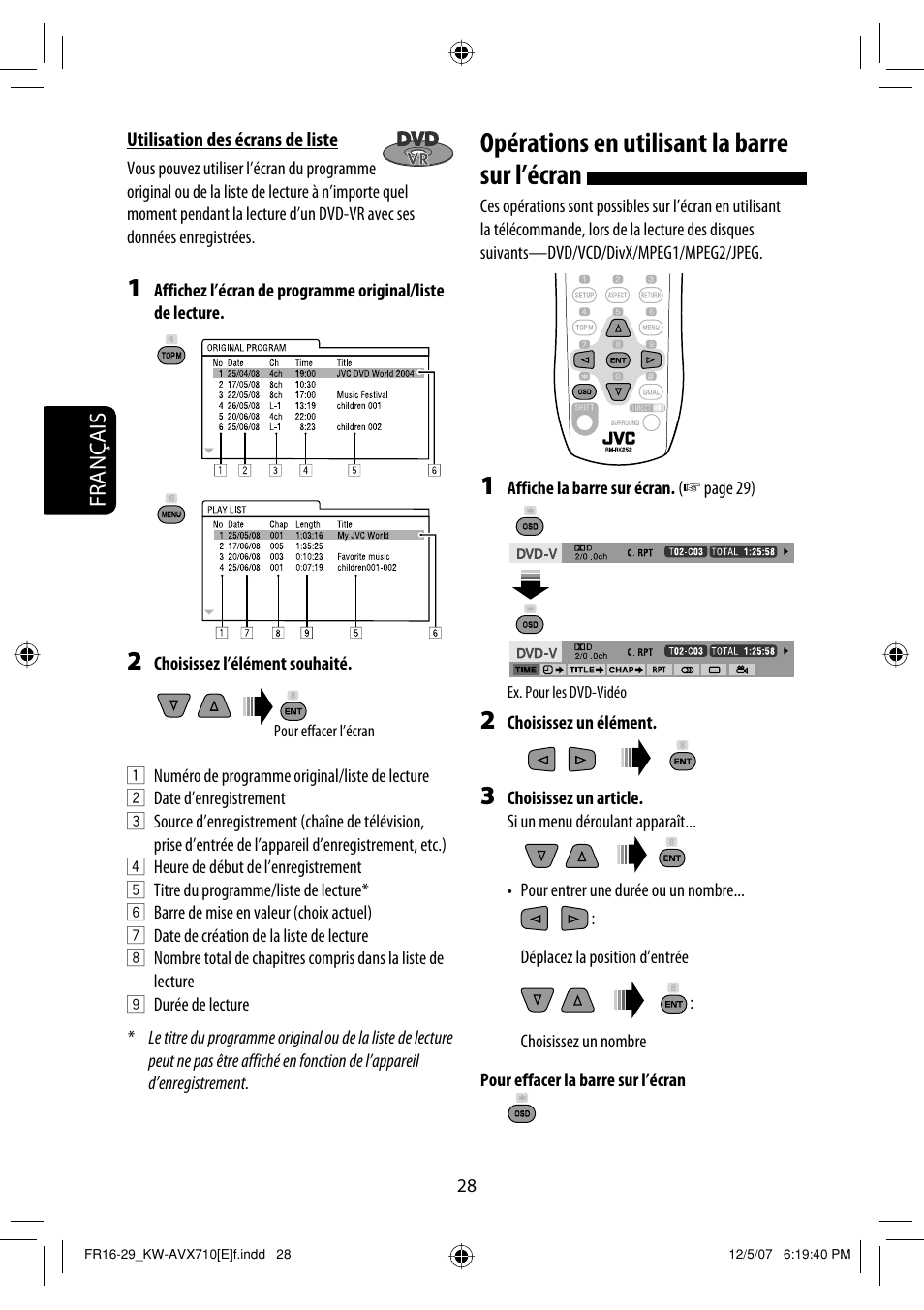 Opérations en utilisant la barre sur l’écran | JVC KW-AVX710  EU User Manual | Page 172 / 291