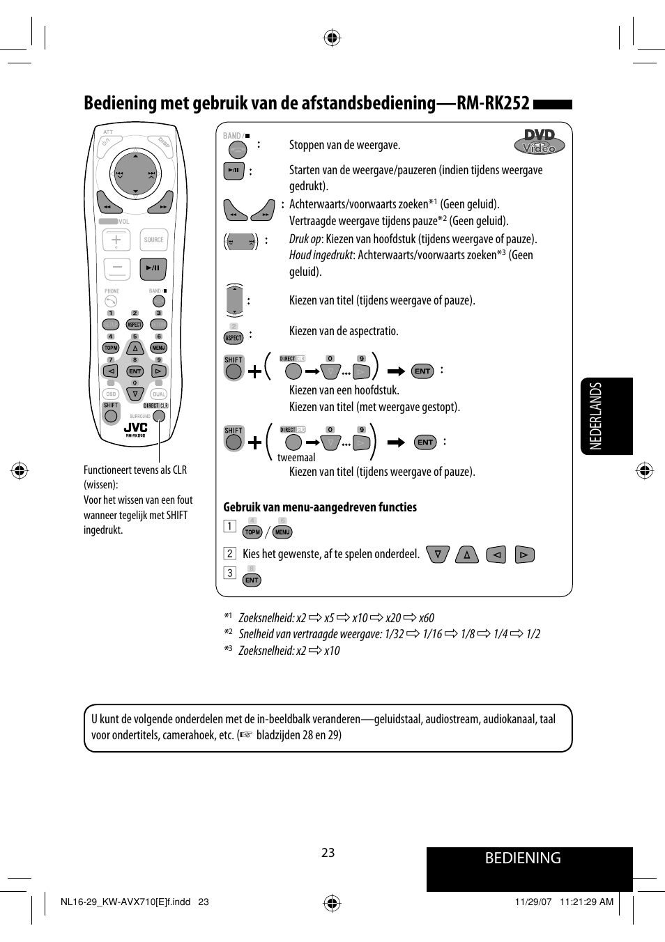 Bediening, Nederlands | JVC KW-AVX710  EU User Manual | Page 239 / 291