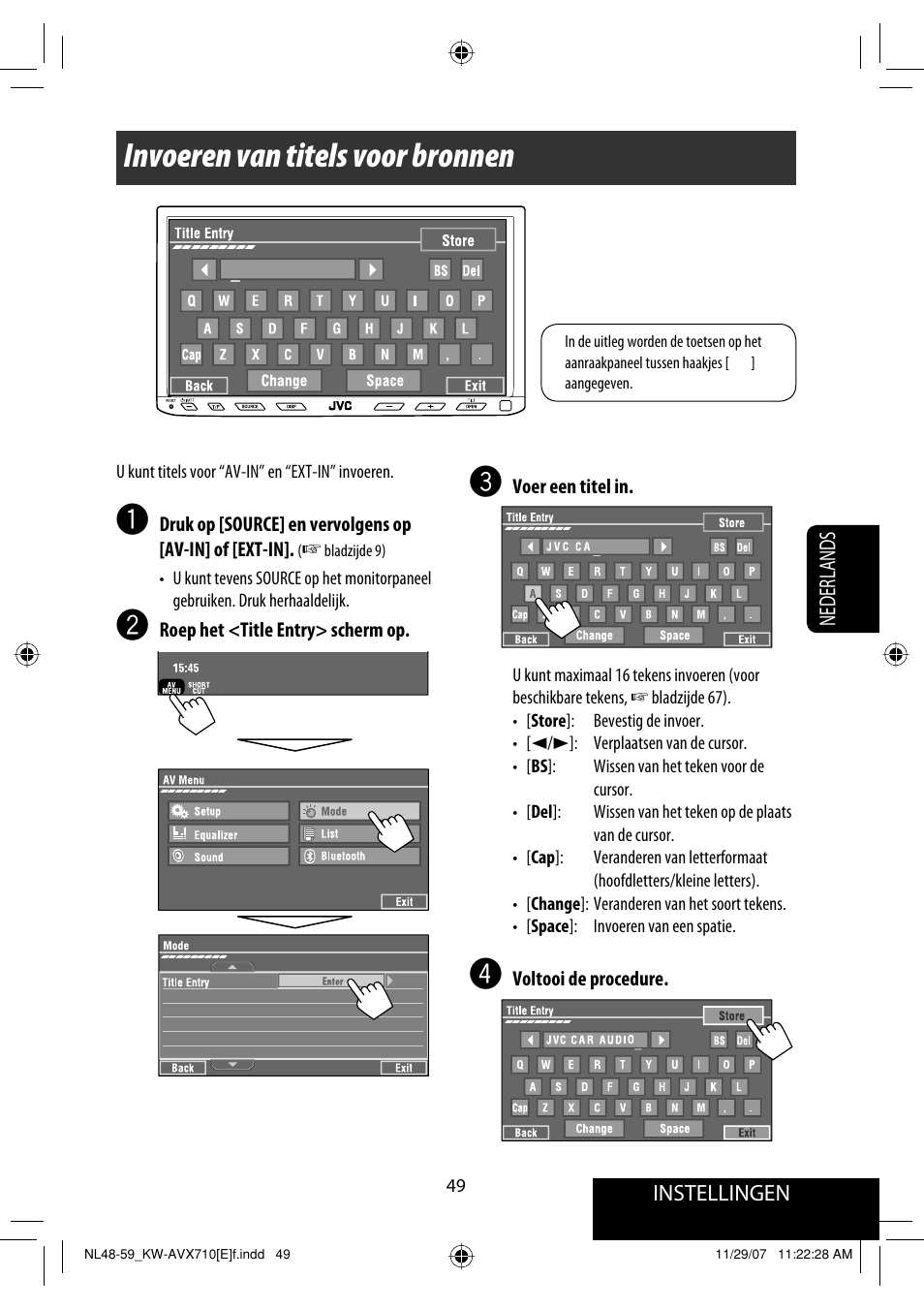 Invoeren van titels voor bronnen | JVC KW-AVX710  EU User Manual | Page 265 / 291