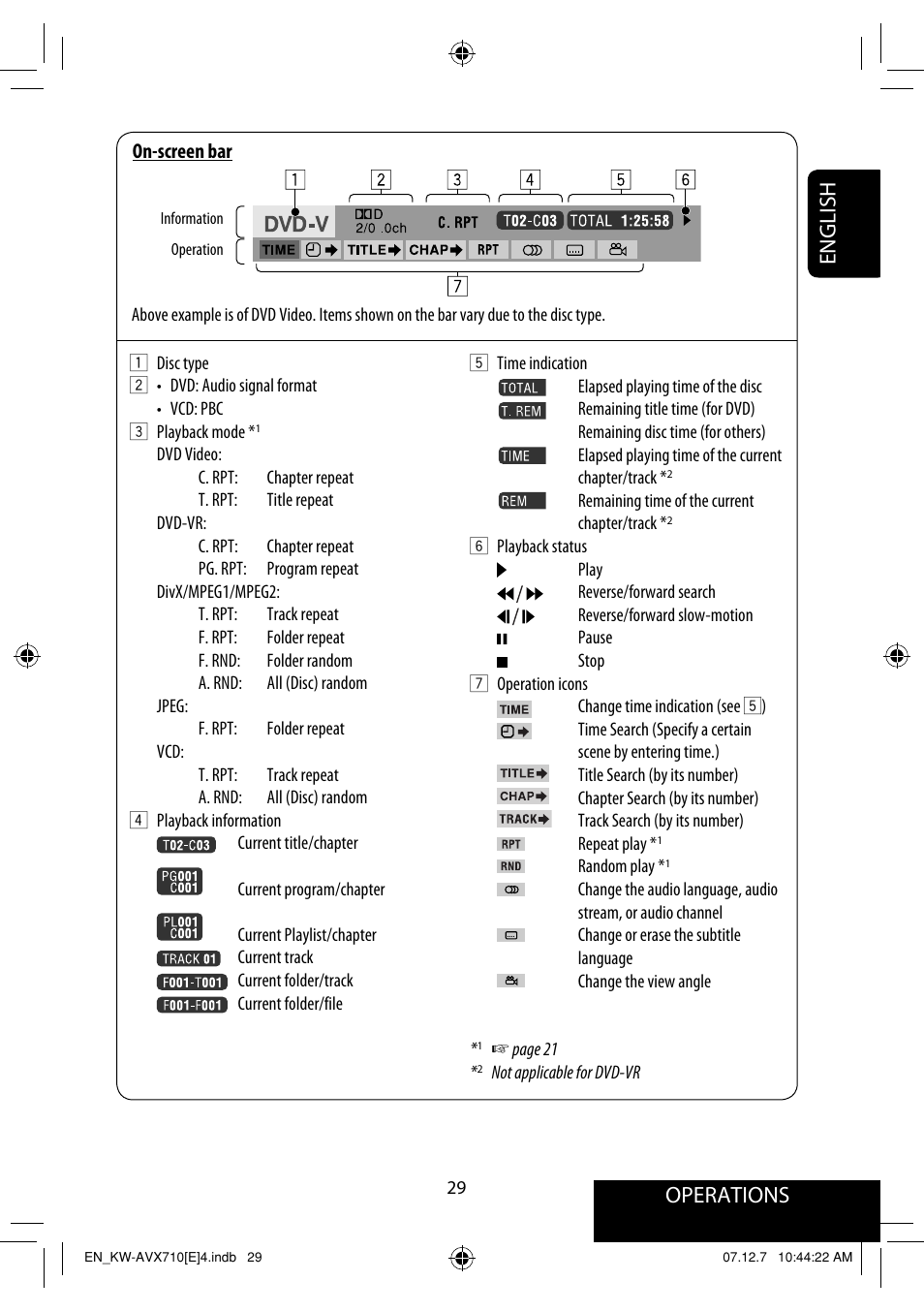 Operations, English | JVC KW-AVX710  EU User Manual | Page 29 / 291