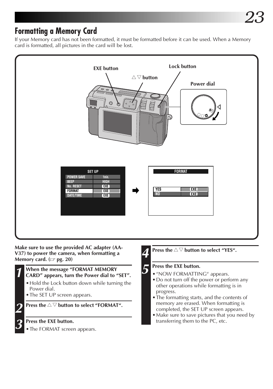 JVC GC X 3 User Manual | Page 23 / 96