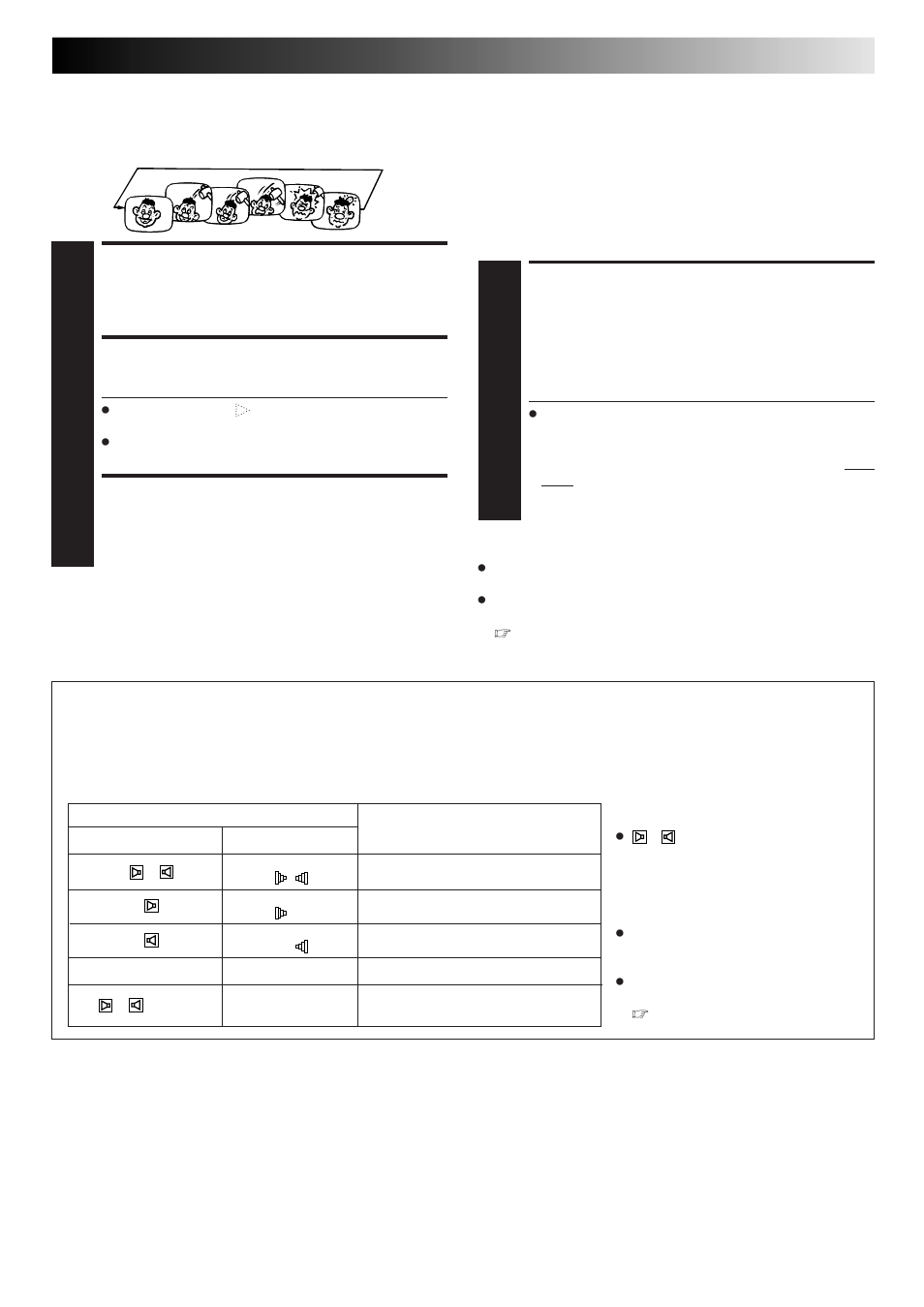 Start playback, Activate repeat playback, Stop playback | Activate instant review, Soundtrack selection, Repeat playback, Instant review | JVC DD868EU User Manual | Page 17 / 68