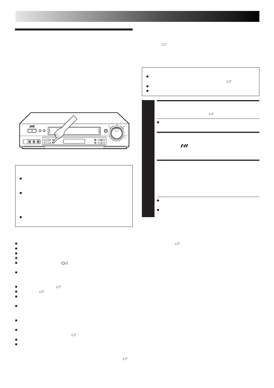 Automatic satellite programme recording, Select av2 select mode, Set tape speed | Engage auto satellite prog rec mode, Timer recording (cont.), Attention | JVC DD868EU User Manual | Page 32 / 68