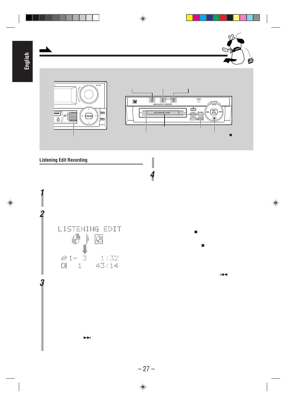 English | JVC CA-MD70 User Manual | Page 33 / 54