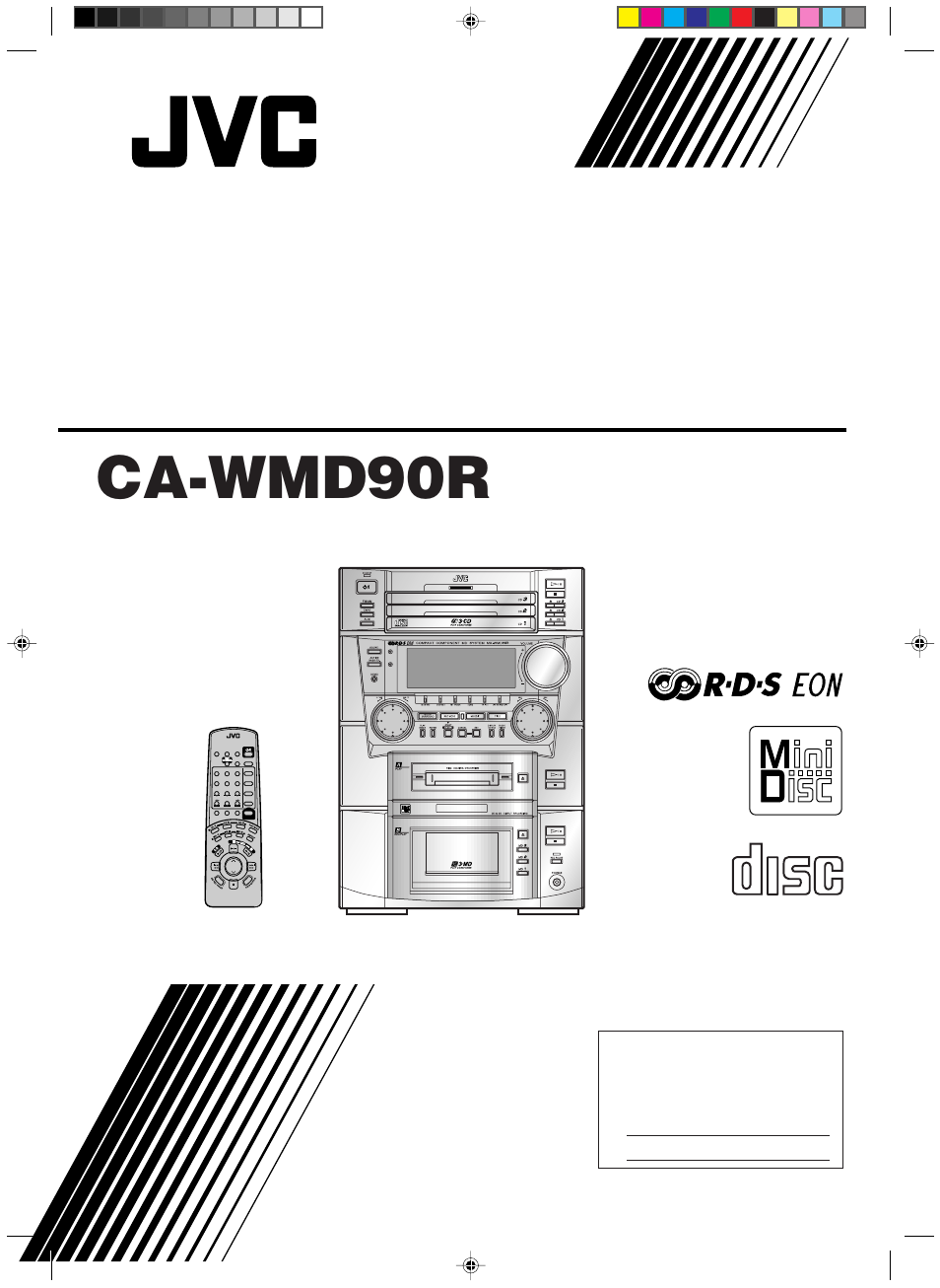 JVC CA-WMD90R User Manual | 64 pages