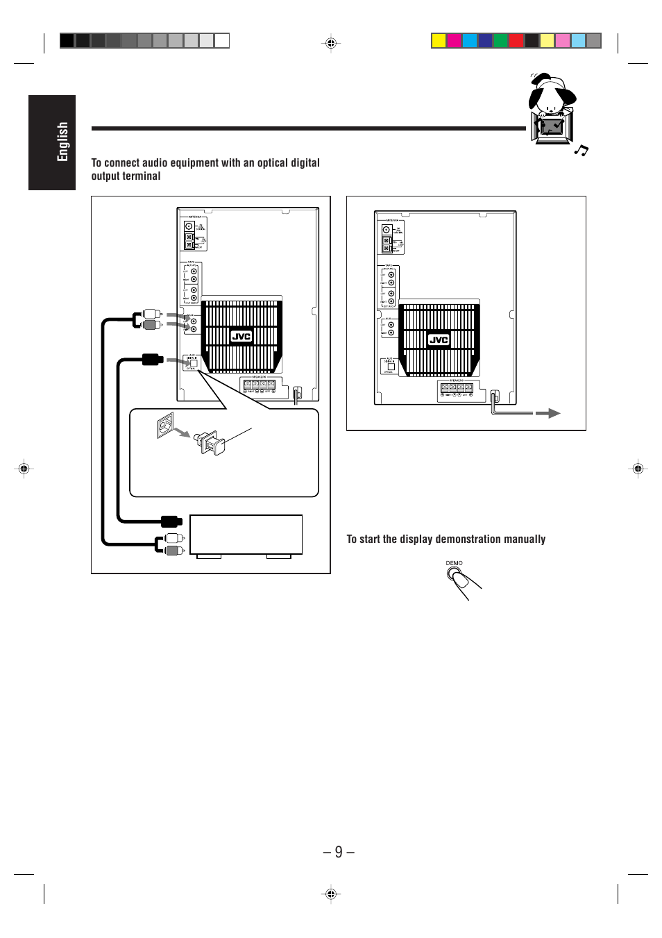 English | JVC CA-WMD90R User Manual | Page 14 / 64