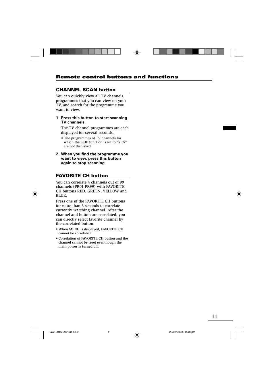 JVC AV-16N311 User Manual | Page 11 / 26