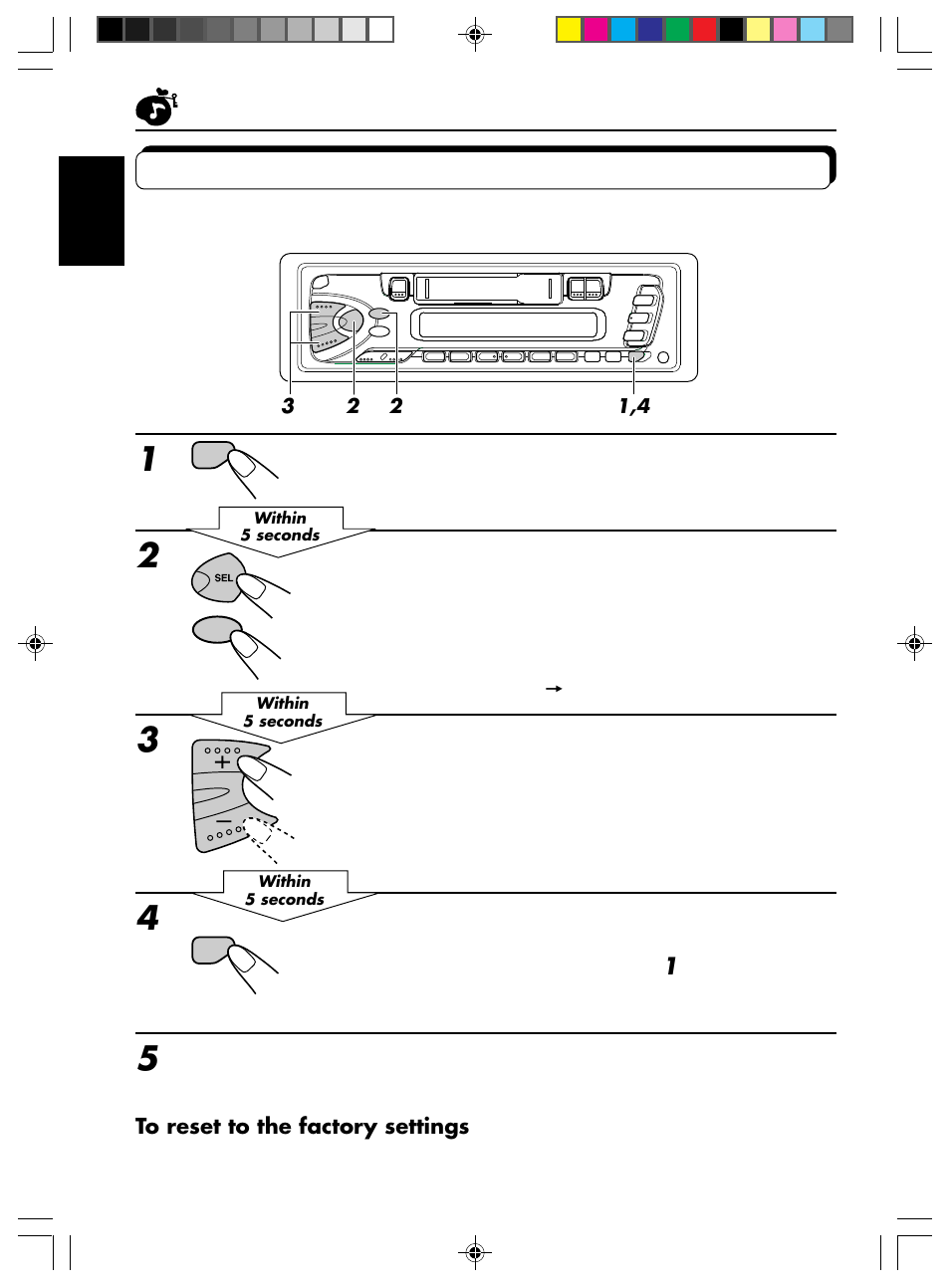Storing your own sound adjustments | JVC KS-FX12 User Manual | Page 12 / 21