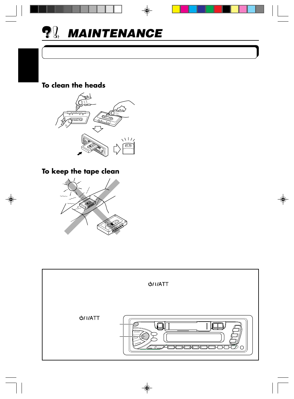 Maintenance, How to reset your unit | JVC KS-FX12 User Manual | Page 18 / 21