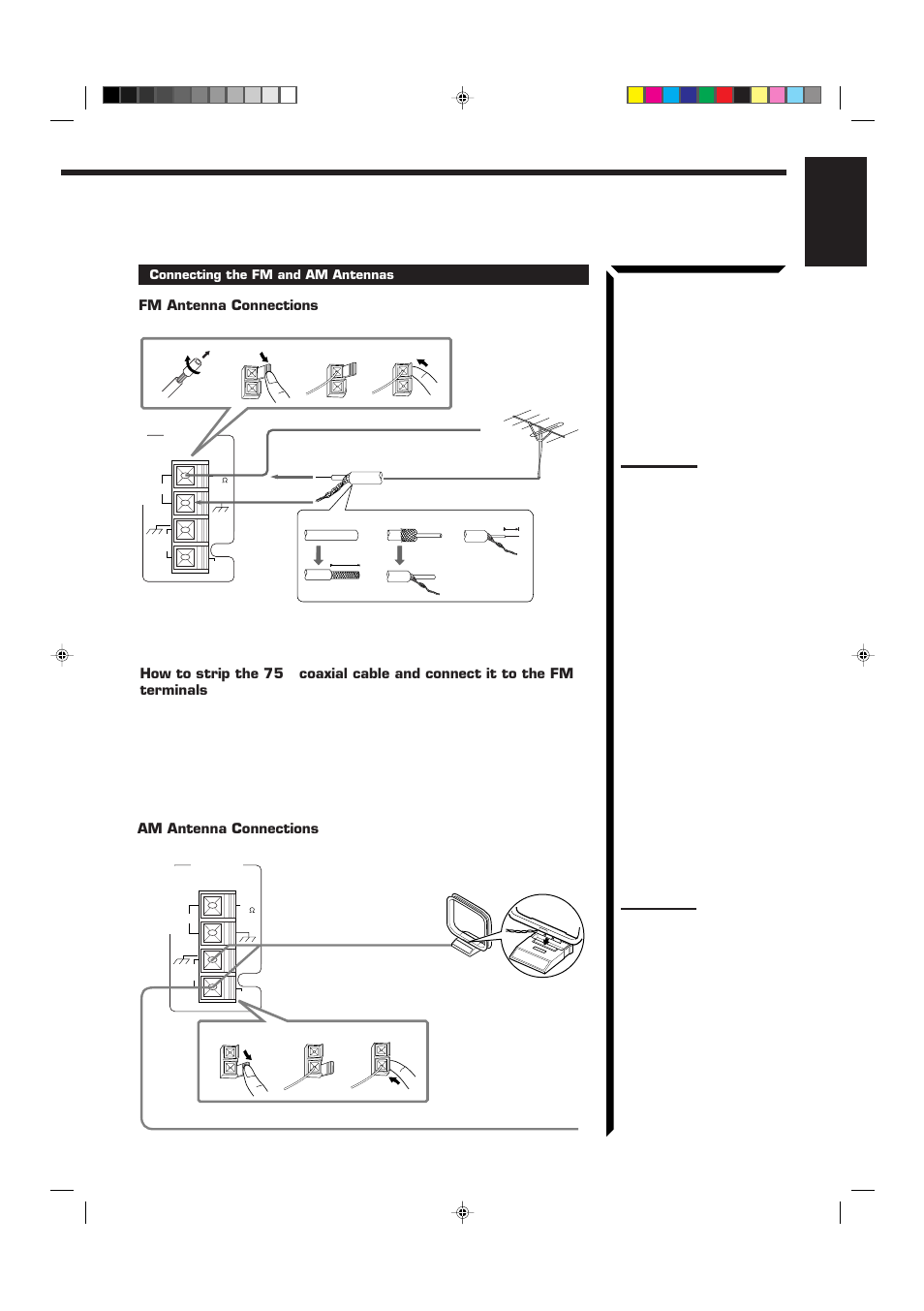 English | JVC RM-SR774XU User Manual | Page 13 / 76