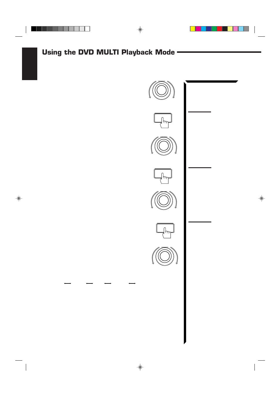 Using the dvd multi playback mode, English | JVC RM-SR774XU User Manual | Page 48 / 76