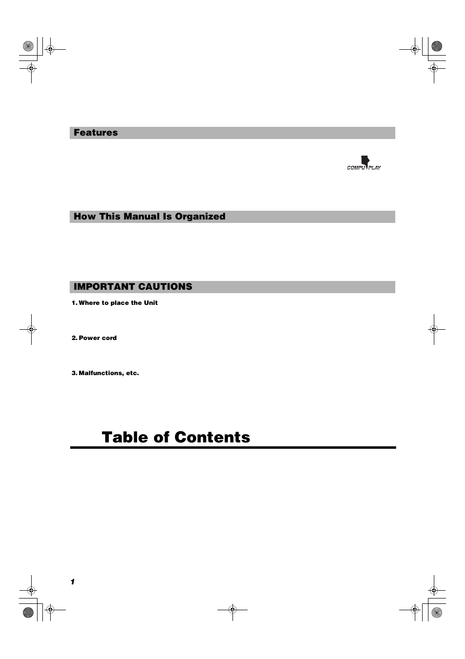 JVC RD-T7RGN User Manual | Page 4 / 16