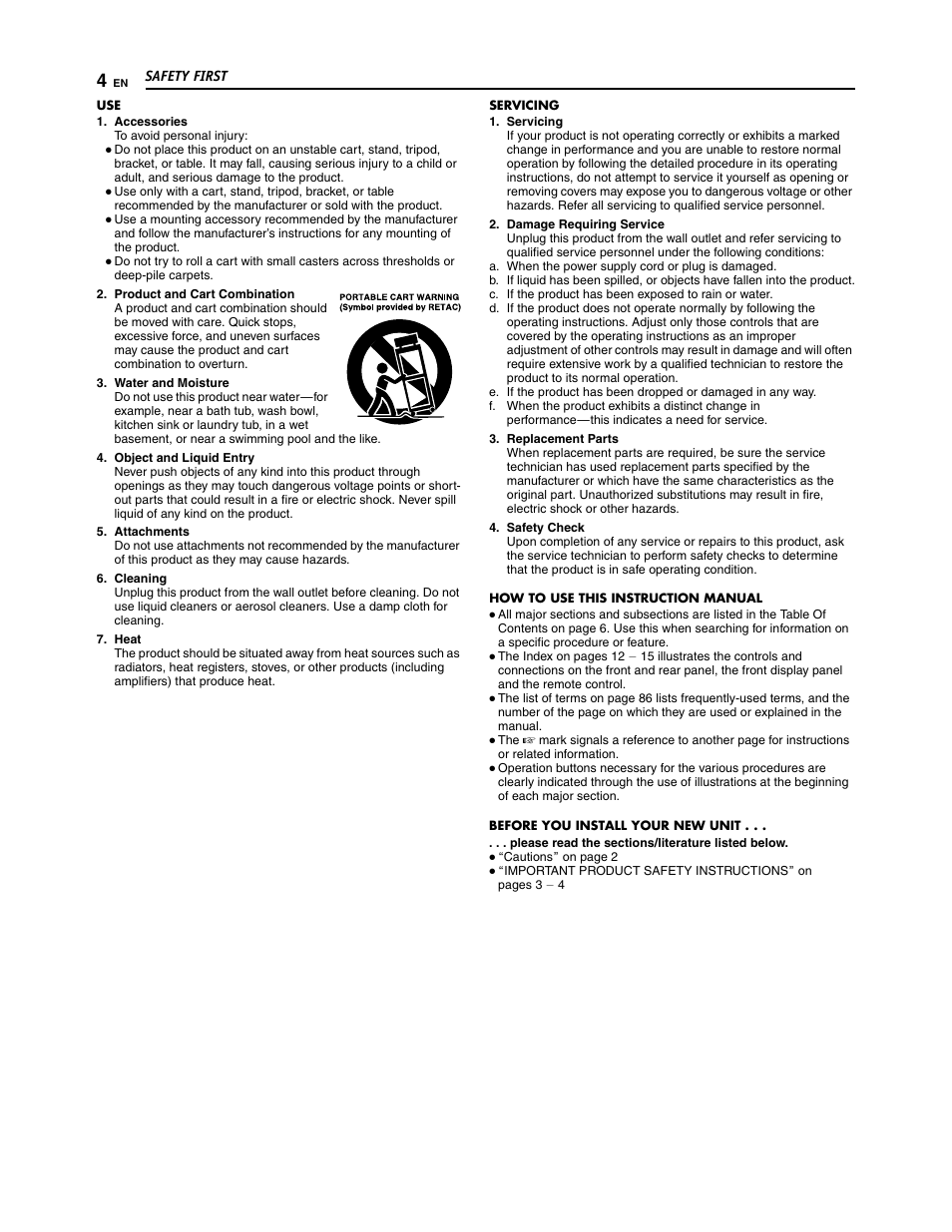 JVC SR-DVM700U User Manual | Page 4 / 88