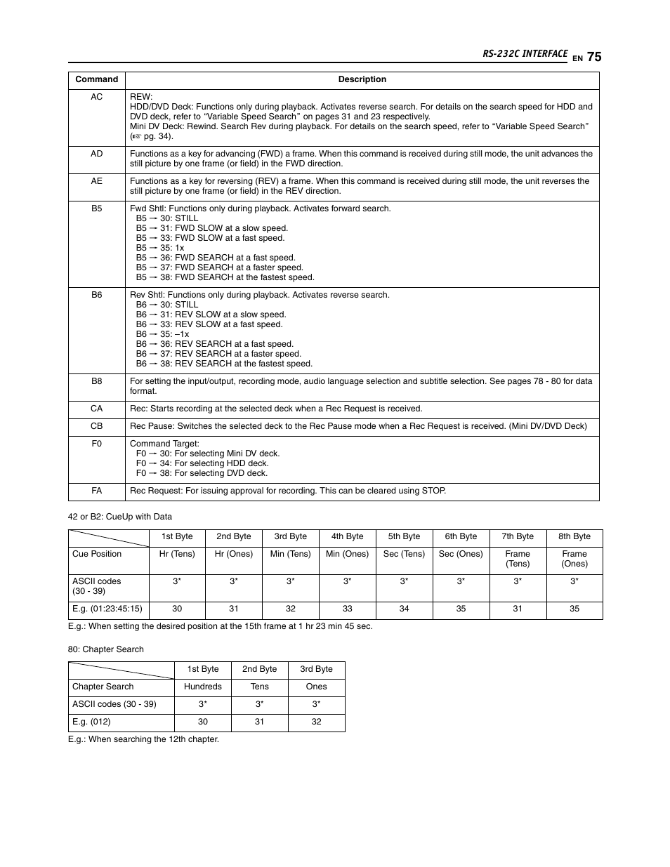 JVC SR-DVM700U User Manual | Page 75 / 88