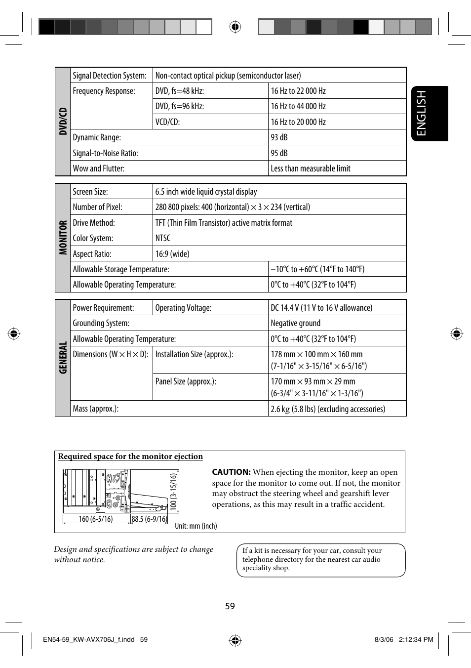 English | JVC KW-AVX706 User Manual | Page 59 / 177