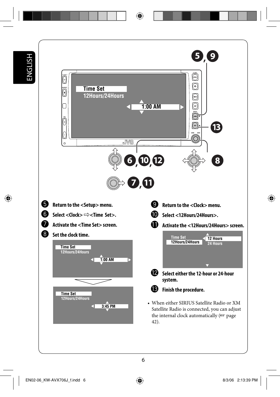 English | JVC KW-AVX706 User Manual | Page 6 / 177