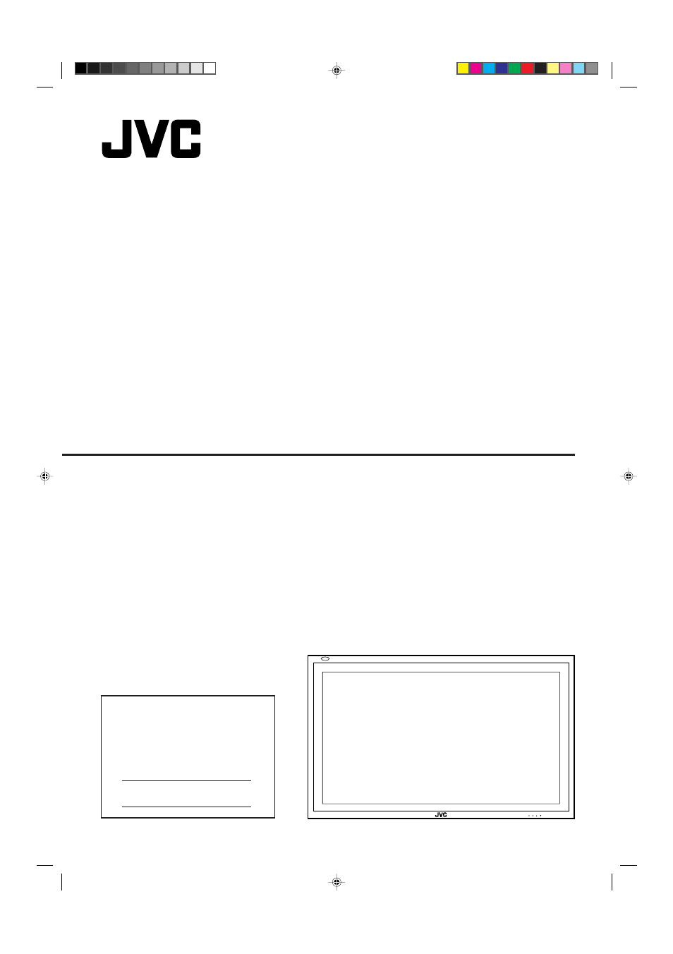 JVC GM P420UG User Manual | 40 pages