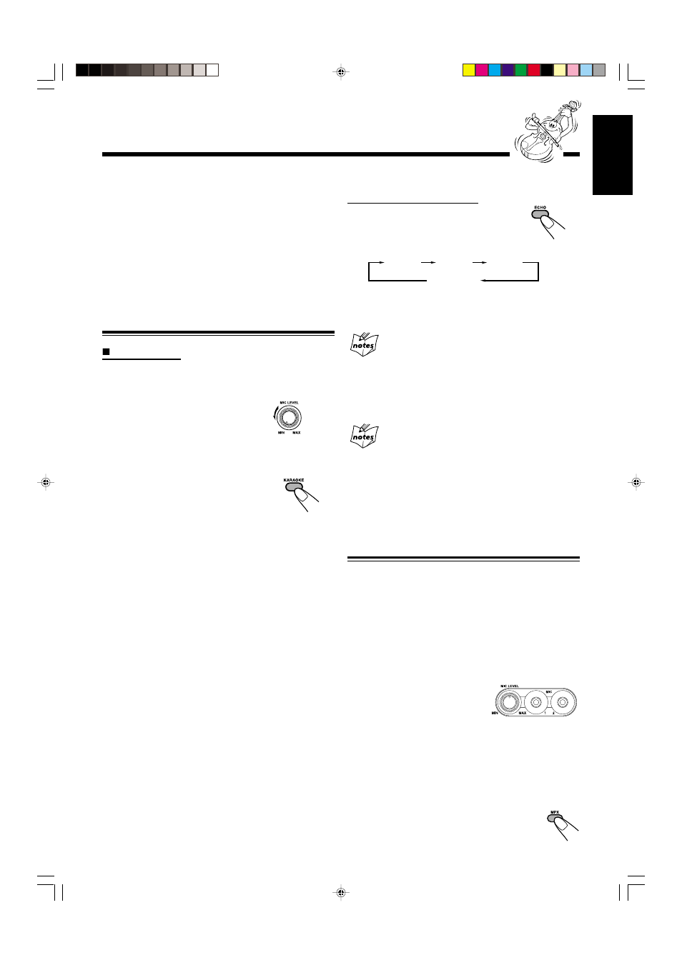 Using the microphones | JVC CA-HXZ9V User Manual | Page 33 / 54