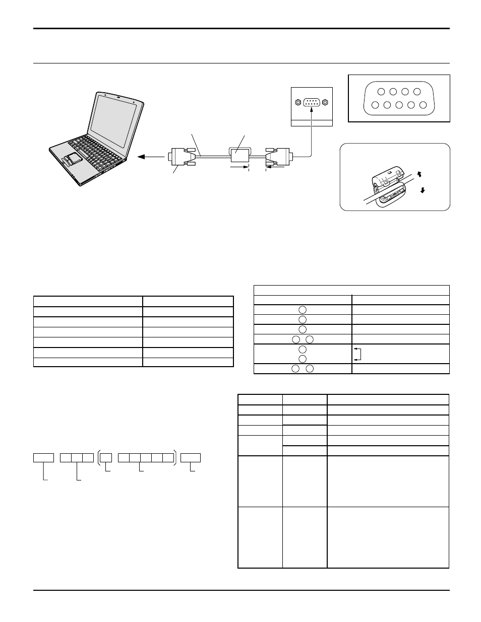Serial terminals connection, Connections | JVC GD V502U User Manual | Page 11 / 40