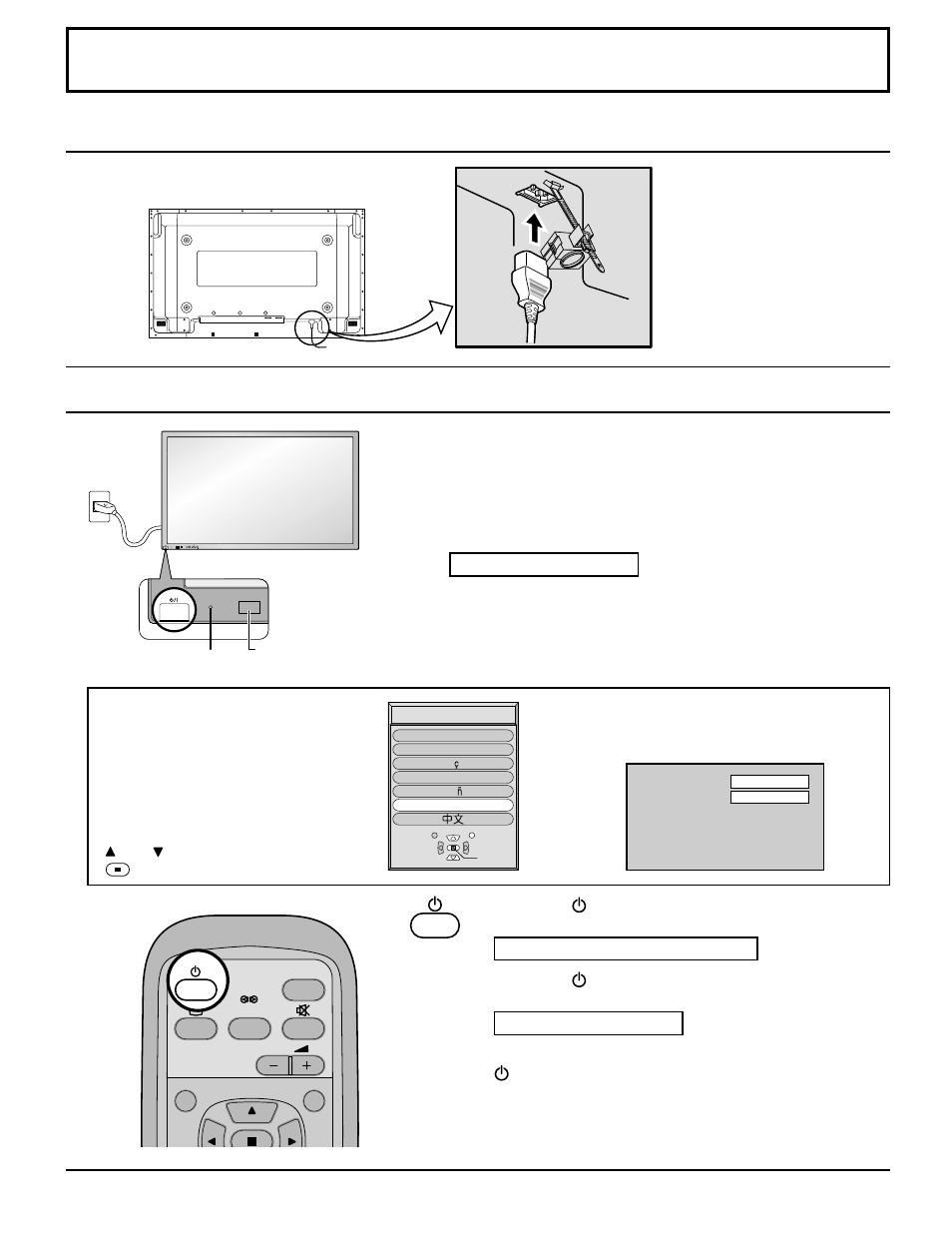 Power on/off, Ac cord connection | JVC GD V502U User Manual | Page 13 / 40