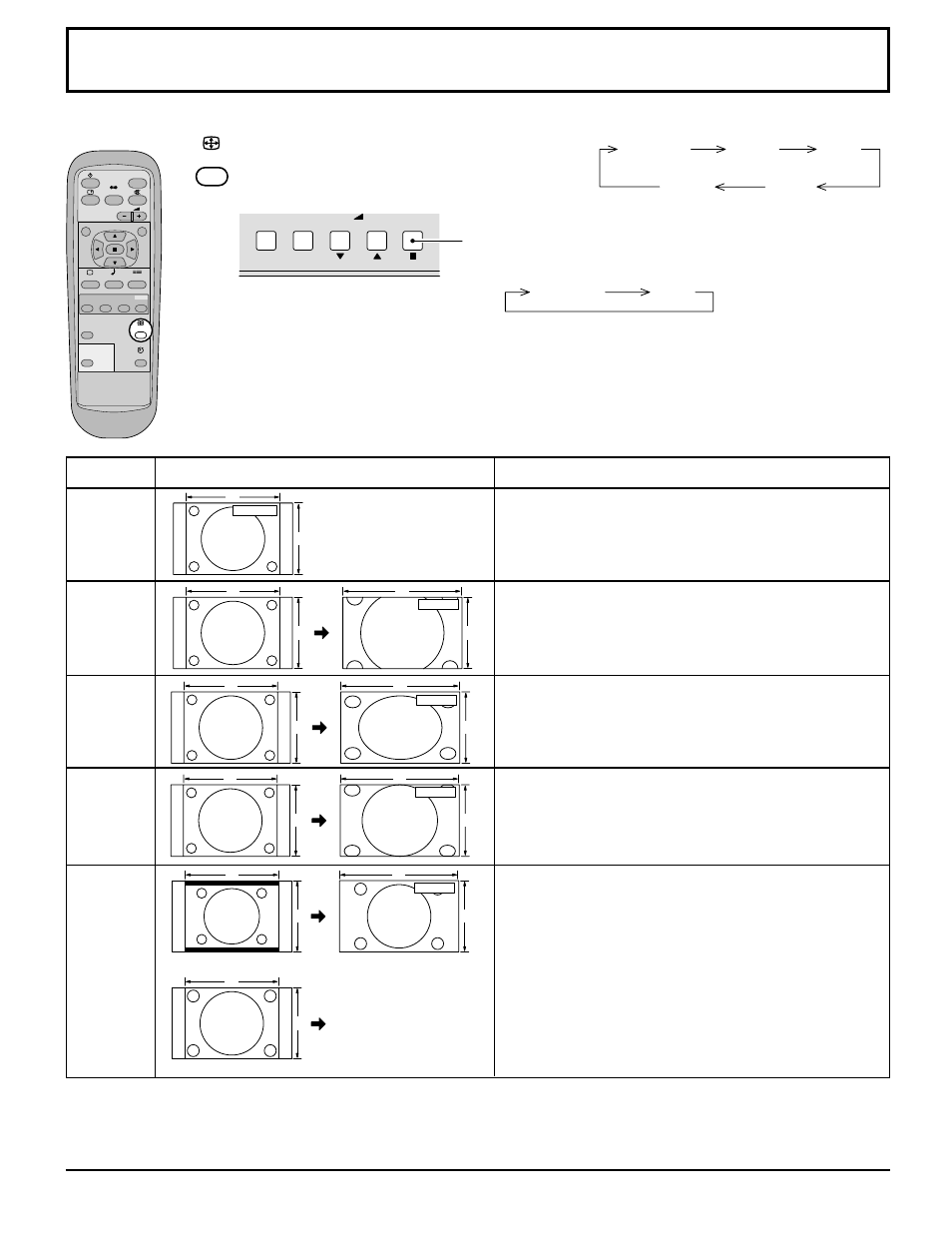 Aspect controls, Normal zoom full auto just | JVC GD V502U User Manual | Page 19 / 40
