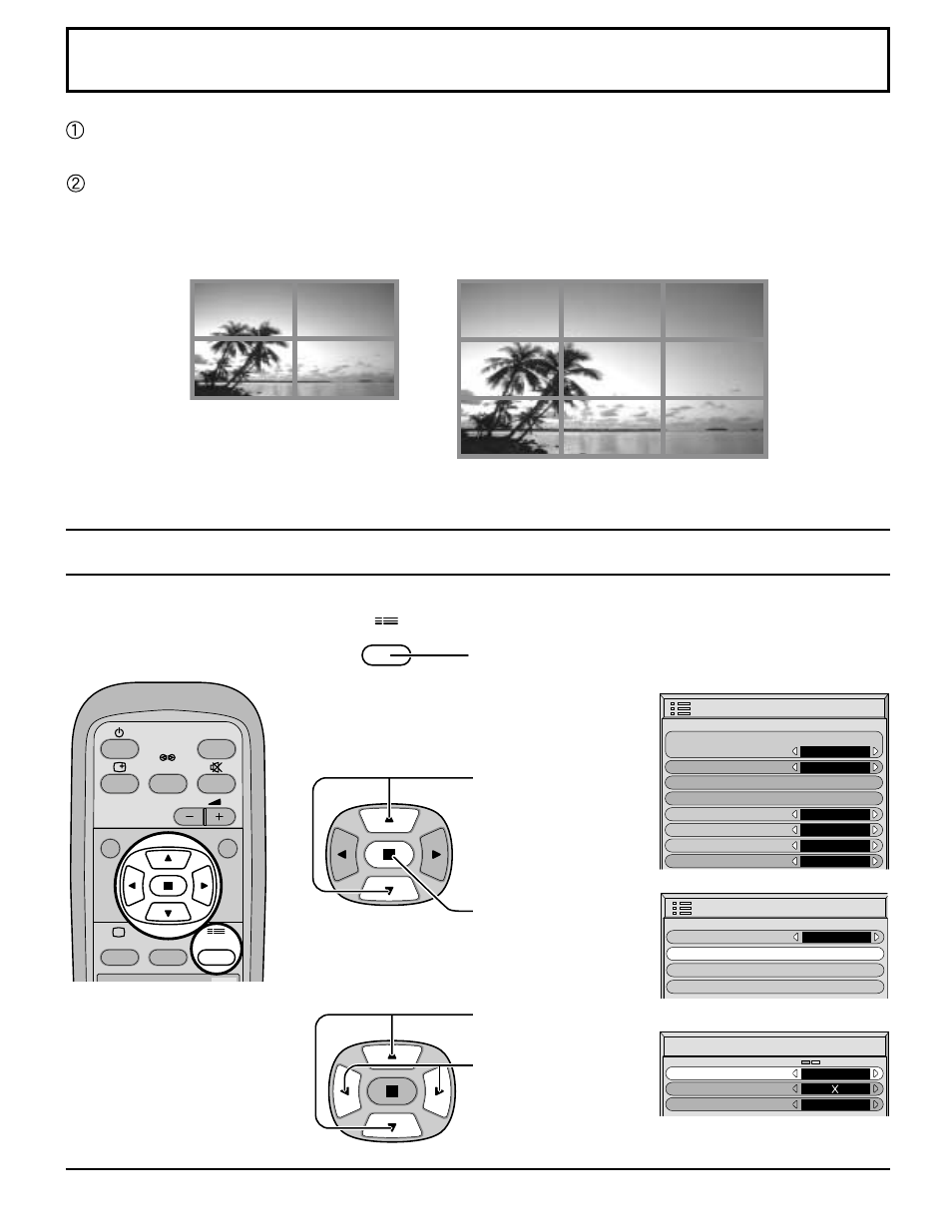 Setup for multi display, How to setup multi display | JVC GD V502U User Manual | Page 31 / 40