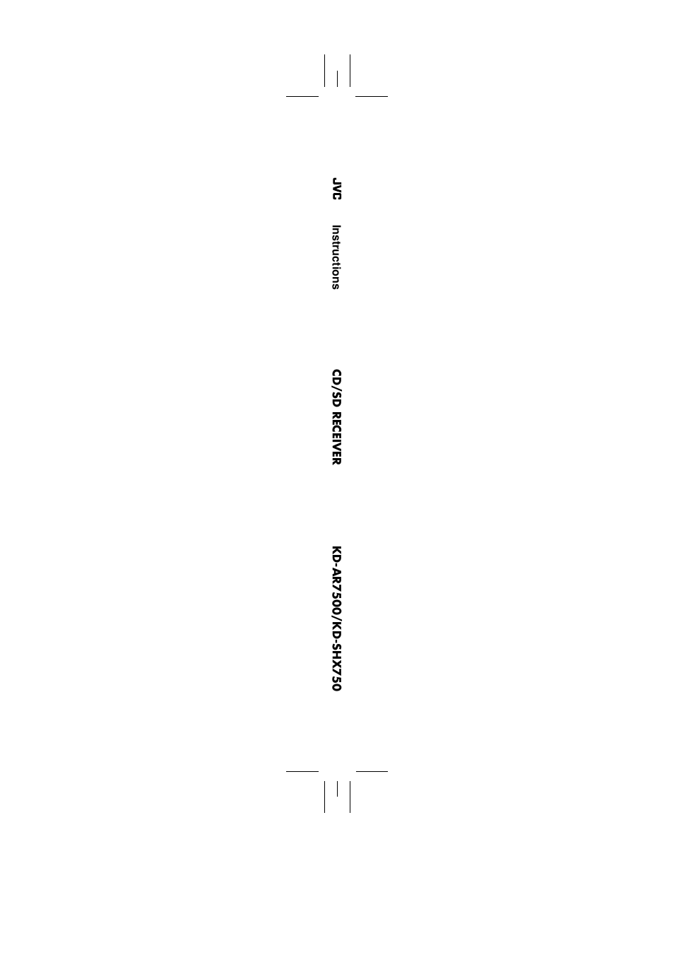 JVC KD-AR7500 User Manual | Page 159 / 159