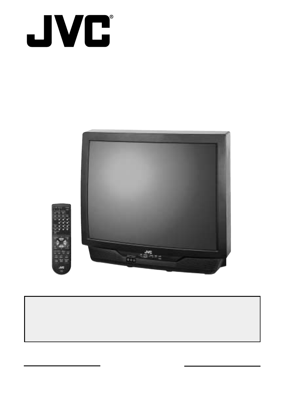 JVC AV-36260 User Manual | 52 pages