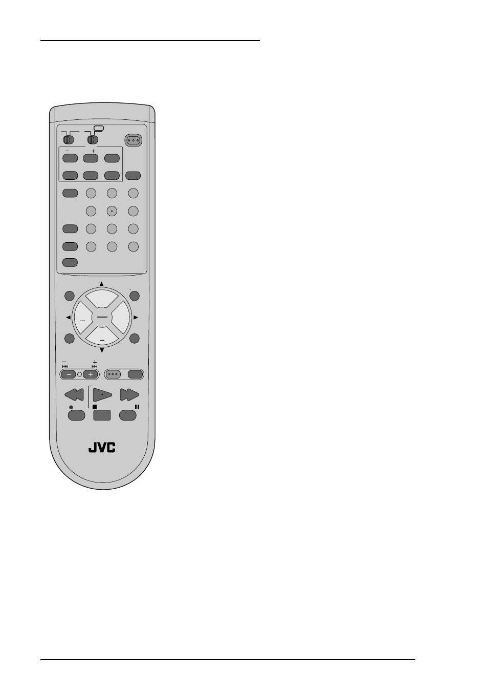 Remote control, Rm-c305, Changing the batteries | Remote control basics | JVC AV-36260 User Manual | Page 17 / 52