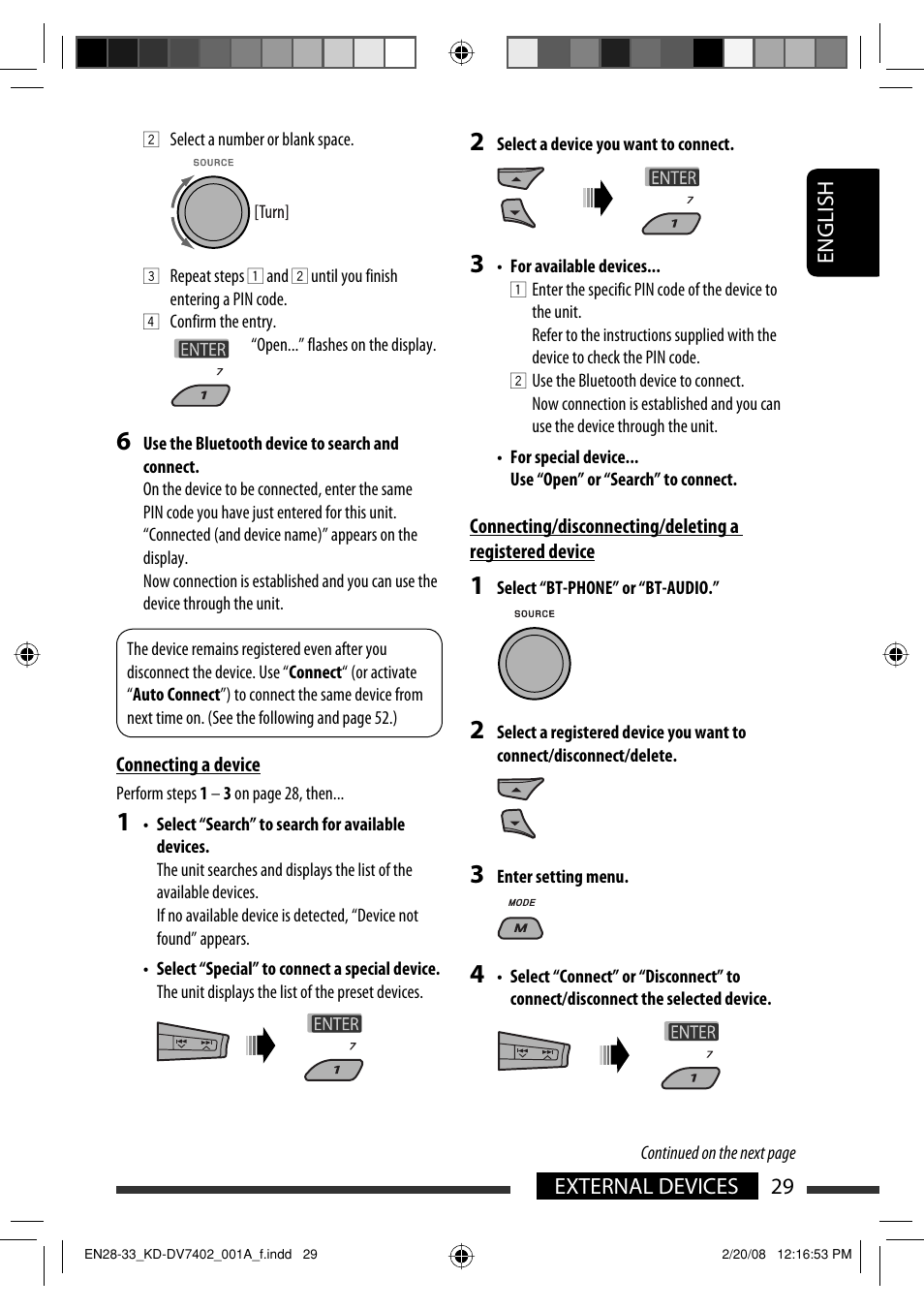 JVC DVD/CD Receiver KD-DV7401 User Manual | Page 29 / 267