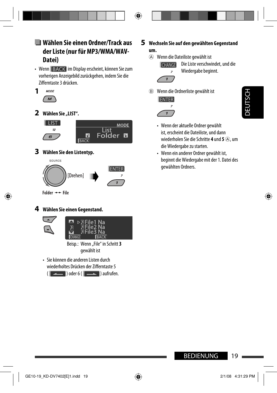 JVC DVD/CD Receiver KD-DV7401 User Manual | Page 85 / 267